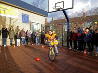 Ammanschool heeft bordje van school op Safe