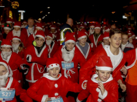 Zevende editie SantaRun Scheffersplein Dordrecht