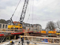 Werkzaamheden aan Engelenburgerbrug nog steeds in volle gang Dordrecht