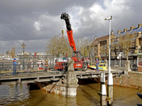 Renovatie aan Engelenburgerbrug gestart Dordrecht