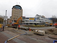 20170303 Rotonde Spuiboulevard langer dicht Dordrecht Tstolk 001