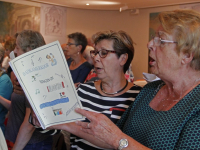 20170209 Ruim vijftig ‘badkamerzangers’ bij eerste zangochtend in museum Dordrecht Tstolk