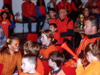 Polonaise na WK winst van Nederland op Senegal Dordrecht