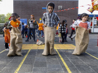 Vier scholen vieren gezamelijk Koningsspelen Eddingtonweg Sterrenburg Dordrecht