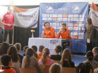 kidspersconferentie Shorttrackrijders Het Kristal Dordrecht