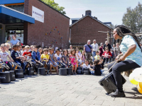 Opening schoolplein IKC De Regenboog locatie Volkerakweg Dordrecht