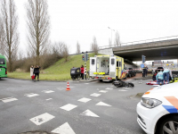 Scooterrijder gewond geraakt bij ongeluk met stadsbus Dordrecht