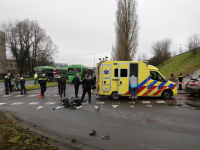 Scooterrijder gewond geraakt bij ongeluk met stadsbus Dordrecht