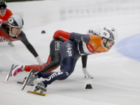 Itzhak de Laat ISU World Cup Shorttrack Dordrecht