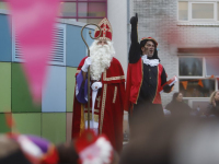 Sinterklaas bezoekt de Bever en Johan frisoschool stadspolders Dordrecht