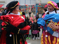 Sinterklaasfeest op de cbs Johan Friso en OBS De Bever Dordrecht