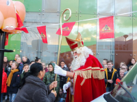 Sinterklaasfeest op de cbs Johan Friso en OBS De Bever Dordrecht