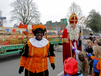 Sinterklaas bezoekt Damplein Dordrecht