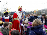Sinterklaas bezoekt Damplein Dordrecht