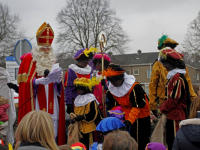 Sinterklaas bezoekt Damplein Dordrecht