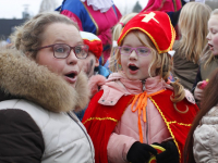 Sinterklaas bezoekt Damplein Dordrecht