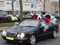 Sinterklaas en zijn Pieten bij de Johan Friso en de Bever