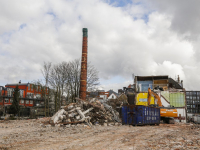 Sloop kromhout in volle gang Dordrecht