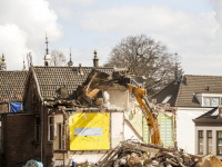 Sloop kromhout in volle gang Dordrecht