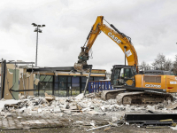 Oud-terrein Tennisvereniging Thialf bijna plat