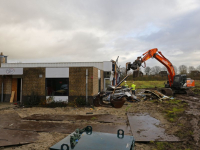 Sloop oude kantine OMC gestart