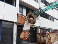 22022023-Sloop-ANWB-pand-gestart-met-sloopwerkzaamheden-Spuiboulevard-Dordrecht-Stolkfotografie-001