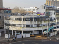 Werkzaamheden van sloop oud anwb pand gaat nu dan echt van start Spuiboulevard Dordrecht