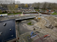 Sloop op en afrit Winkelcentrum Sterrenburg Dordrecht Tstolk