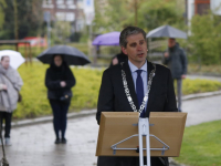 Sombere Dodenherdenking Sumatraplein Dordrecht