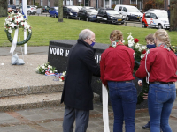 Sombere Dodenherdenking Sumatraplein Dordrecht