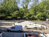 Nieuwbouw spartelvijver Wantijpark Dordrecht