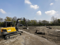 Speelweide voor bewoner De staart