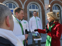 20181903-Stientje-van-Veldhoven-D66-bezoekt-Centraal-station-Dordrecht-Tstolk-001