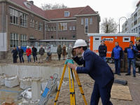 start bouw gymzaal Kolfstraat