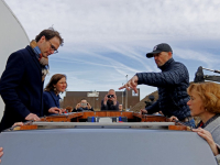 Eerste paal nieuwe fabrieksloods Duurzaamheidsfabriek leerpark Dordrecht