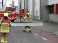 Stormschade Gevelplaten Calandweg Dordrecht