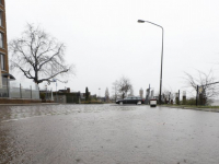 Hoog water en kades Veerplein Zwijndrecht