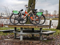 Nieuwe fietstenstalling De Merwelanden Dordrecht