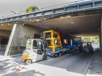 Te hoog geladen Baanhoekweg Dordrecht