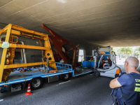 Te hoog geladen Baanhoekweg Dordrecht