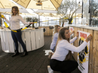Papendrechtse horeca gooit terrassen open zonder Willaerts Veerplein Papendrecht