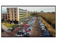 14122023-Vanaf-begin-Januari-betaald-parkeren-voor-studenten-Leerpark-Dordrecht-Dronefoto-Stolkfotografie