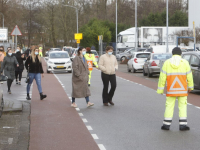 Verkeersdrukte voor testlocatie Dordrecht