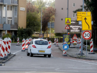 Afsluiting Thorbeckeweg tot eind 2021