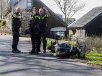 Tiener ernstig gewond na eenzijdig ongeluk met scooter Oudendijk Dordrecht