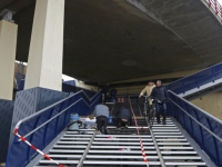 20171602 Werkzaamheden aan trap Zwijndrechtse Brug Dordrecht Tstolk