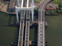 Luchtfoto Zwijndrechtse Brug