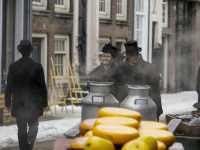 TV opnamens historische binnenstad van Dordrecht