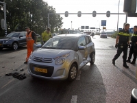 20170308 Twee gewonden bij ongeluk op fly-over N3 Dordrecht Tstolk 001