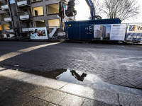 Tweede portiekflat bijna gesloopt Van Kinsbergenstraat Dordrecht